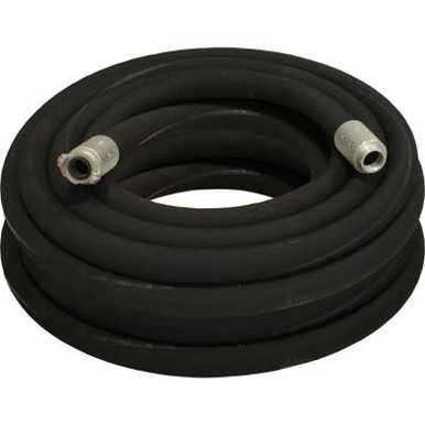 1-1/2" BLAST HOSE ASSEMBLY : (100') BLACK BLAST HOSE, (1) ALUMINUM QUICK COUPLER  (1) ALUMINUM NOZZLE HOLDER