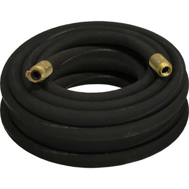 1-1/2" BLAST HOSE ASSEMBLY : (100') BLACK BLAST HOSE, (1) BRASS QUICK COUPLER  (1) BRASS NOZZLE HOLDER