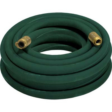 1-1/2" BLAST HOSE ASSEMBLY : (100') GREEN BLAST HOSE, (1) BRASS QUICK COUPLER  (1) BRASS NOZZLE HOLDER