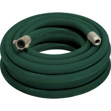 1-1/2" BLAST HOSE ASSEMBLY, BIG GUN FULL FLOW, : (100') GREEN HOSE, (1) ALUMINUM COUPLER AND NOZZLE HOLDER