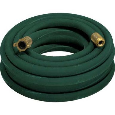 1-1/2" BLAST HOSE ASSEMBLY, BIG GUN FULL FLOW, : (100') GREEN BLAST HOSE, (1) BRASS COUPLER AND NOZZLE HOLDER