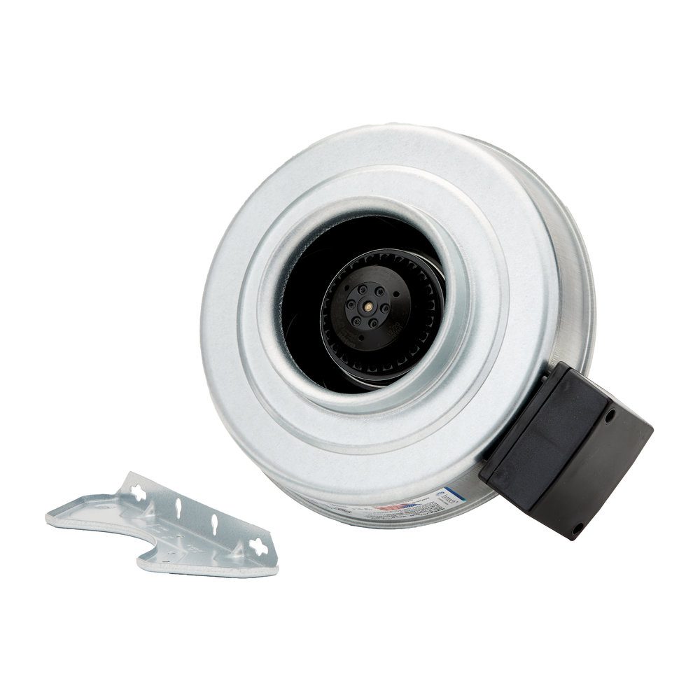 Fantech FG-6 6in Round Inline Exhaust Fan, 303 CFM