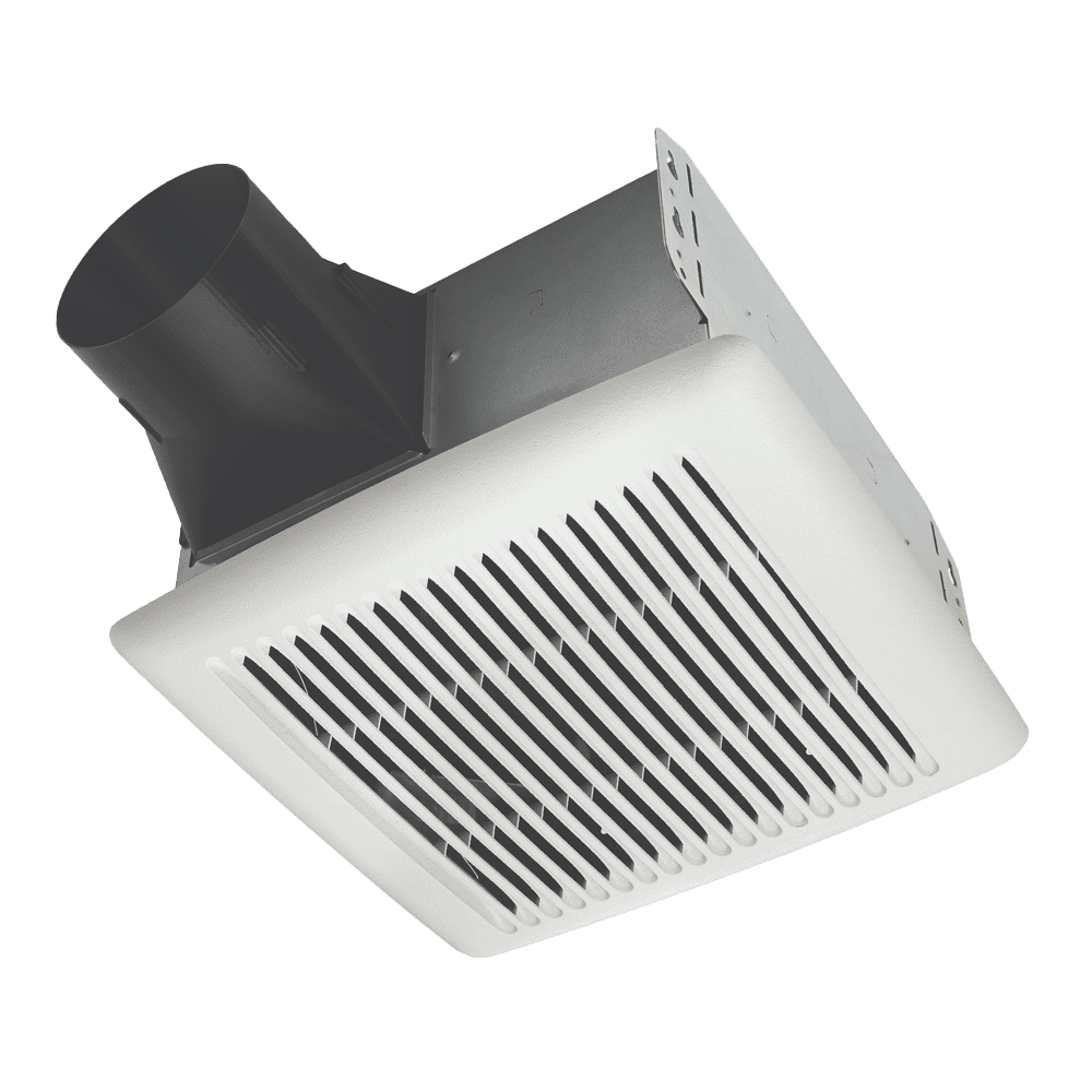 Broan A80 Flex Series 80 CFM Ceiling Roomside Installation Bathroom Exhaust Fan