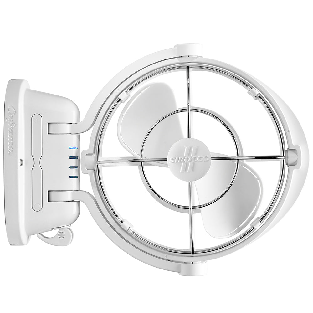 SEEKR by Caframo Sirocco II 3-Speed 7″ Gimbal Fan – White – 12-24V [7010CAWBX]