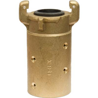 QUICK COUPLING, BRASS, 2", FULL PORT, 175 PSI MAX