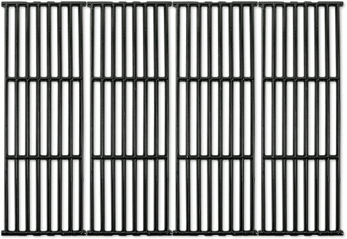 Gas Grill Glossy Finish Porcelain Coated Cast Iron Cooking Grid set (4 pc) 66024