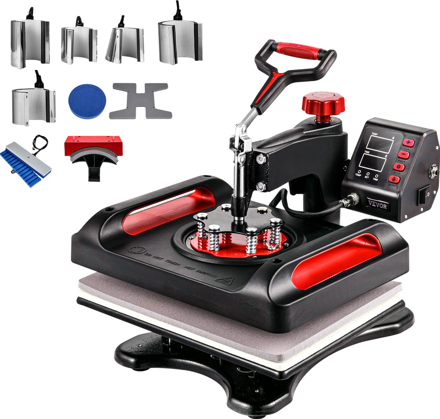 Vevor Heat Press 11-in-1 Multifunctional Transfer Machine 12" x 15" 800W New